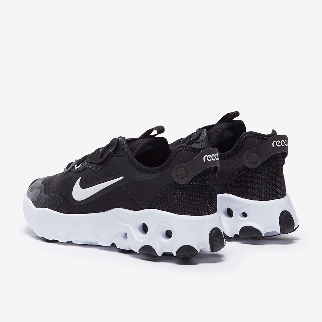 womens black nike react trainers