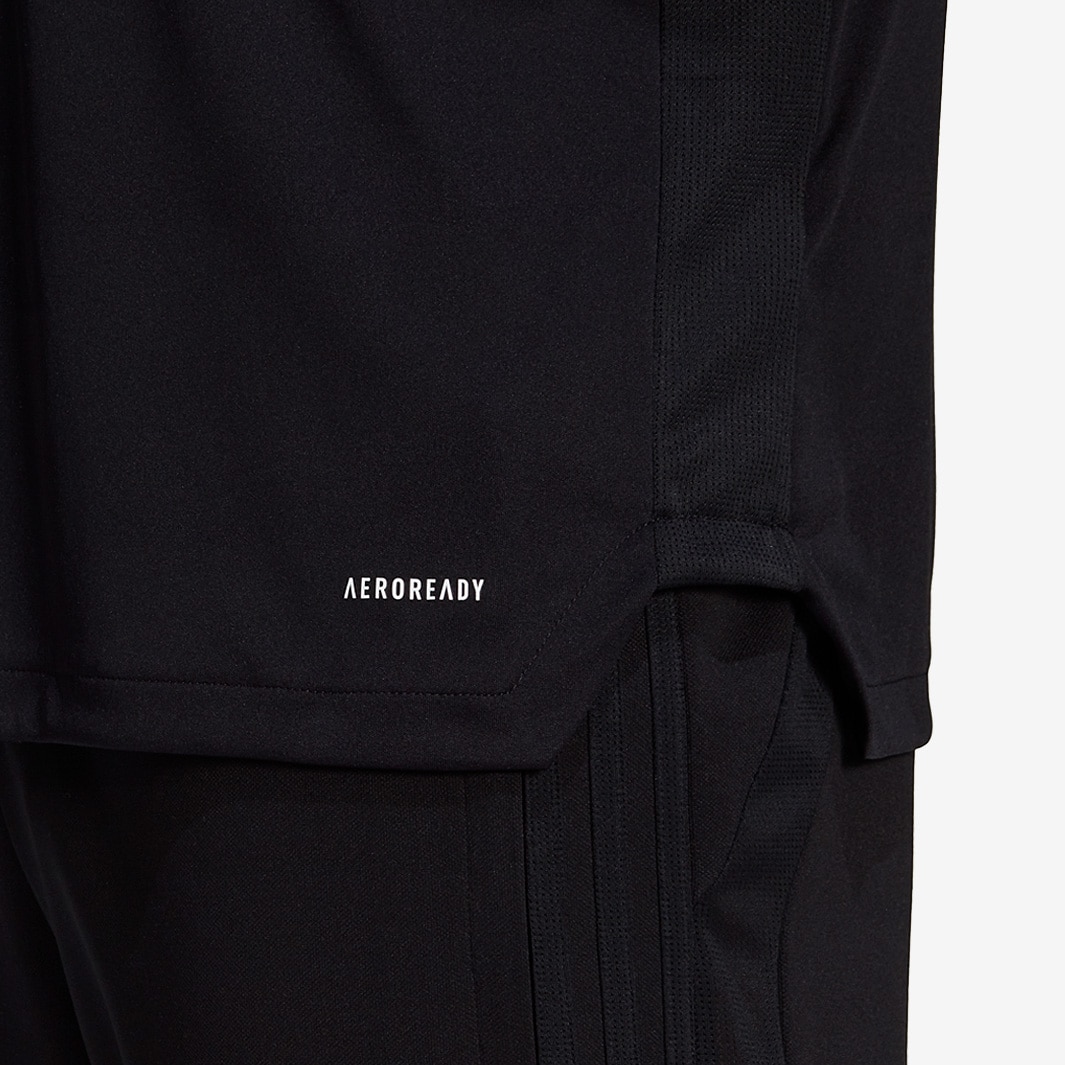adidas Tiro Shirt - Black - Tops - Mens Clothing