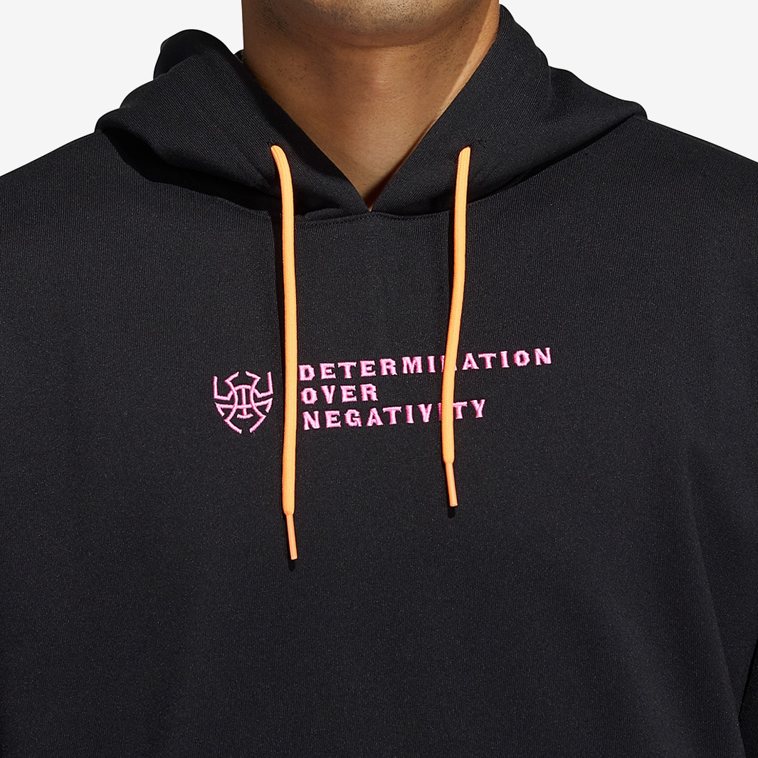 adidas DM PO Hoodie Black Mens Clothing Pro:Direct Basketball