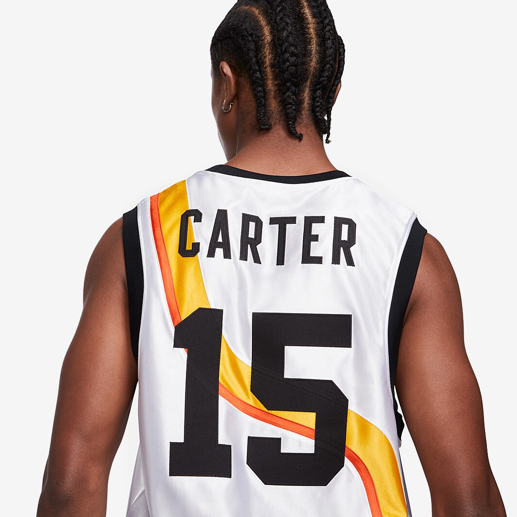 Nike Rayguns Premium Basketball Jersey - White/University Gold