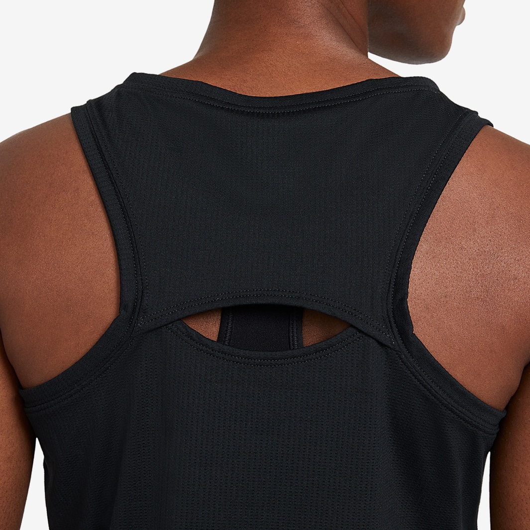 Nike Womens Court Dri-FIT Victory Tank - Black/White - Womens