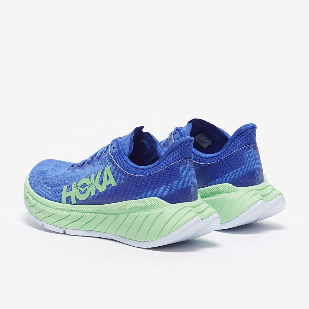 Hoka Carbon X 2 Dazzling Blue/Green Ash Mens Shoes ProDirect Running