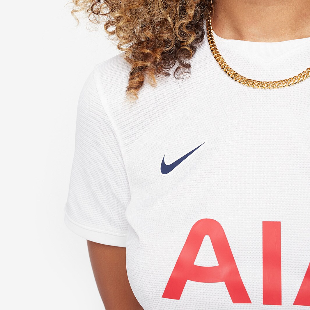 売れ筋商品|||ナイキ カットソー トップス レディース Women's White Tottenham Hotspur 2024/25  Replica Jersey White Nike Football Tottenham Hotspur 2024/25 home shirt in white