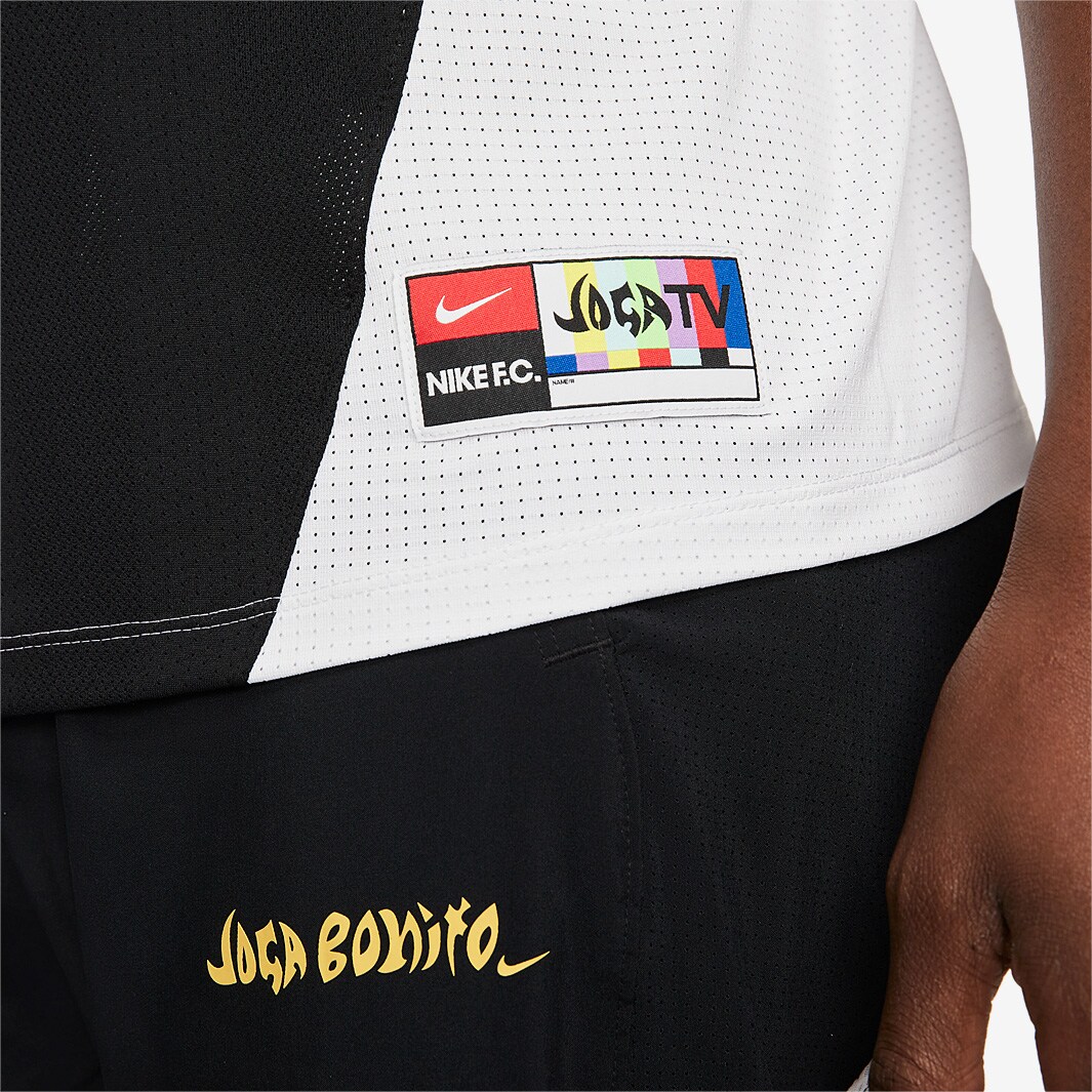 【残りわずか】 FC Nike Home Mens - Gold -Black/White/Saturn Jersey SS トップス