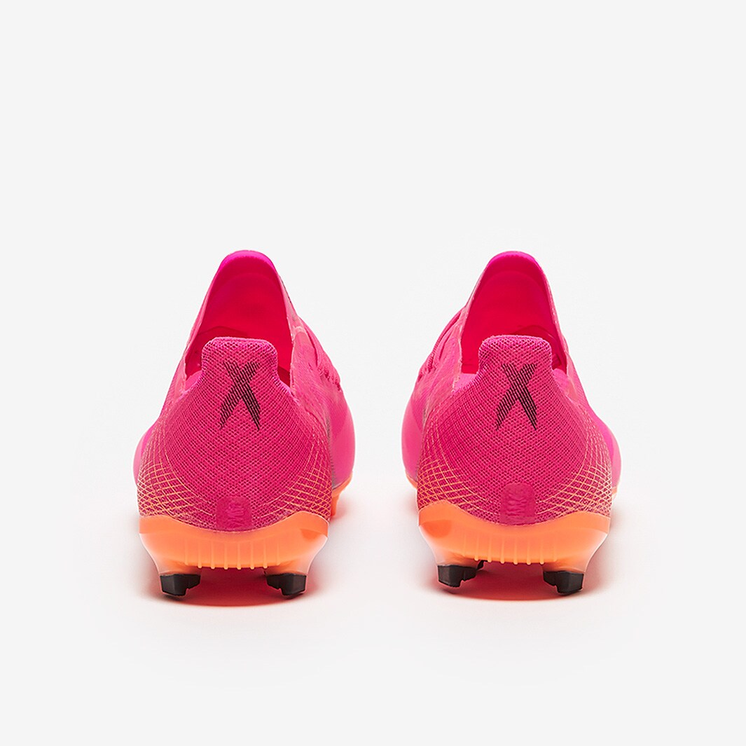 adidas Kids X Ghosted.1 FG - Shock Pink/Core Black/Screaming adidas Kids X Ghosted.1 FG - Shock Pink/Core Black/Screaming