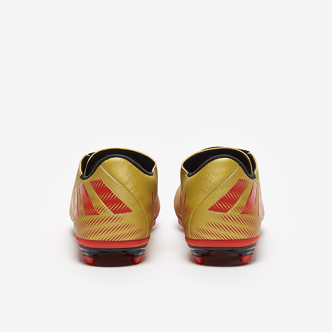 adidas Kids Nemeziz Messi.4 FxG Gold Metallic/Scarlet/Core Black