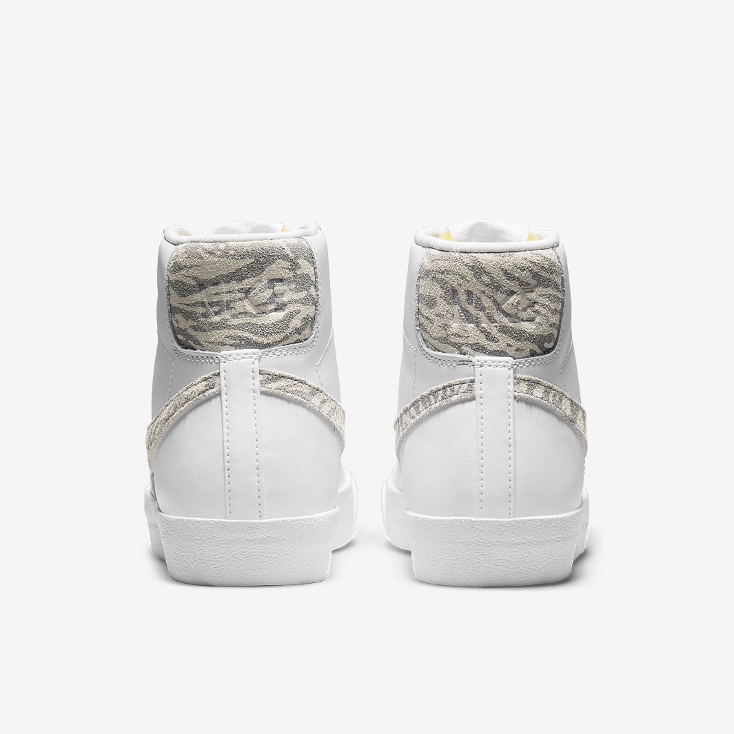 nike blazer high womens silver