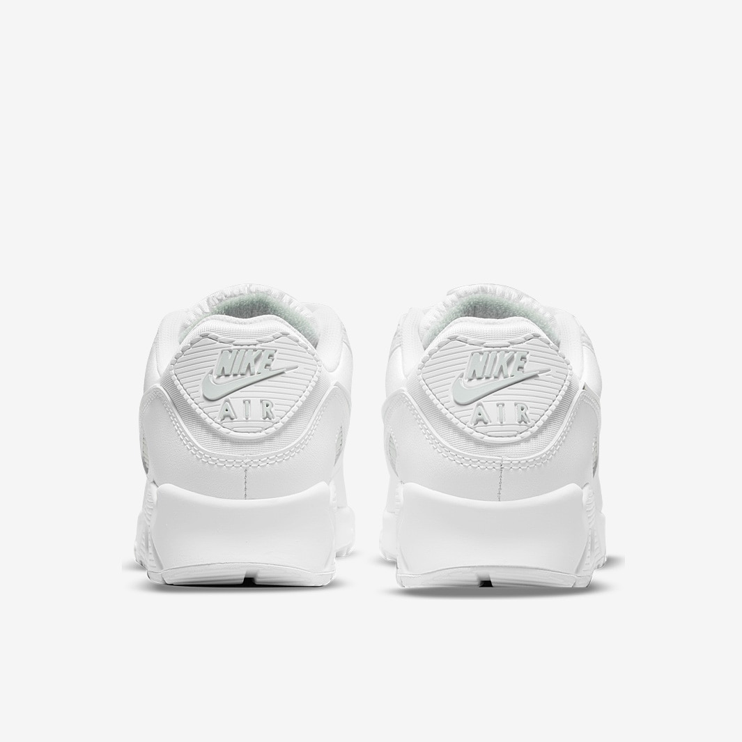 Nike Sportswear Womens Air Max 90 - White/Pistachio Frost - Trainers ...
