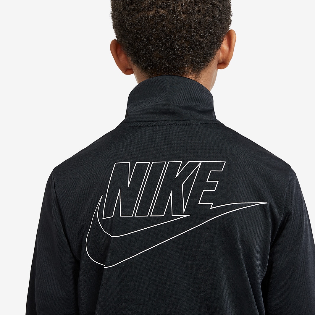 Nike Sportswear Big Kids Tracksuit - Black/Black/White - Tracksuits ...