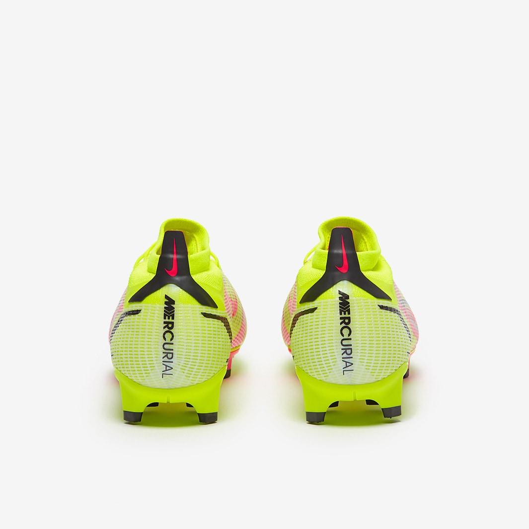 NIKE Soccer Cleats Mercurial Vapor 14 Pro FG Flyknit Volt