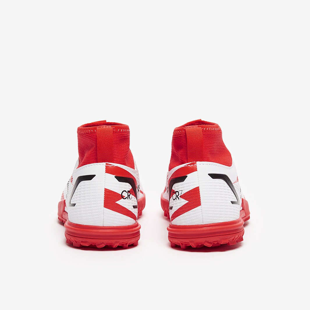 Nike Kids Mercurial Superfly VIII Academy CR7 TF - Chile Red