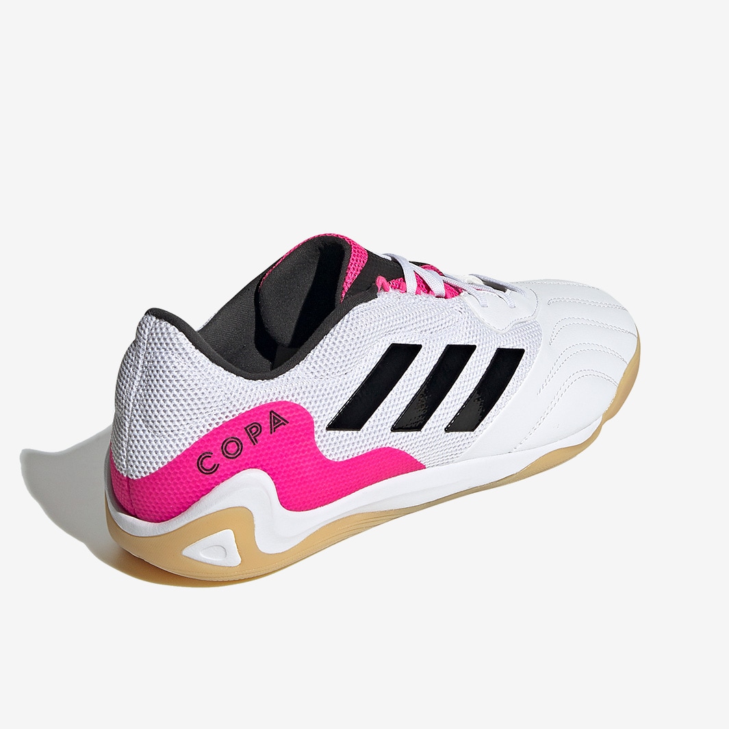 adidas Copa Sense.3 IN Sala - White/Core Black/Shock Pink - Mens