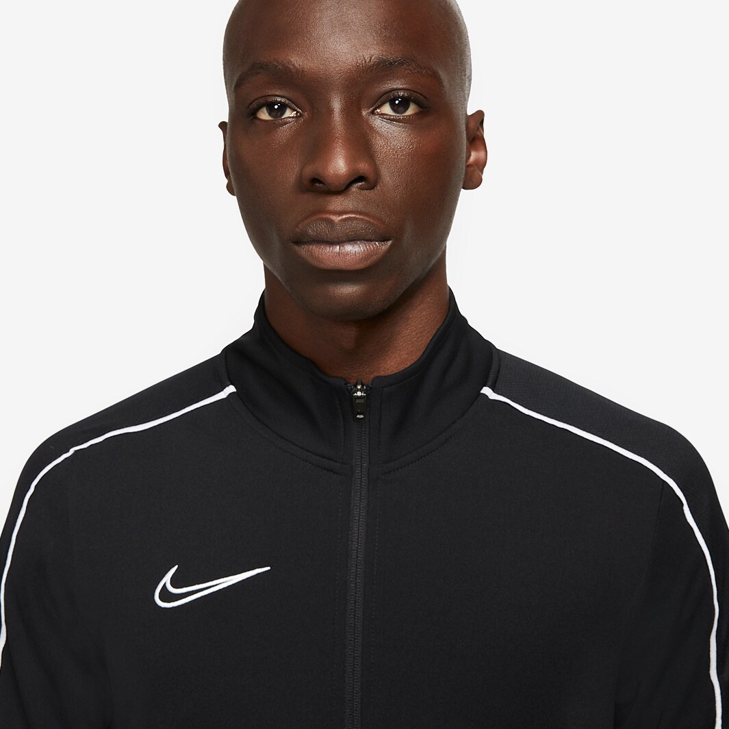 Nike Dry Academy Track Jacket Black/Black/White Mens Clothing