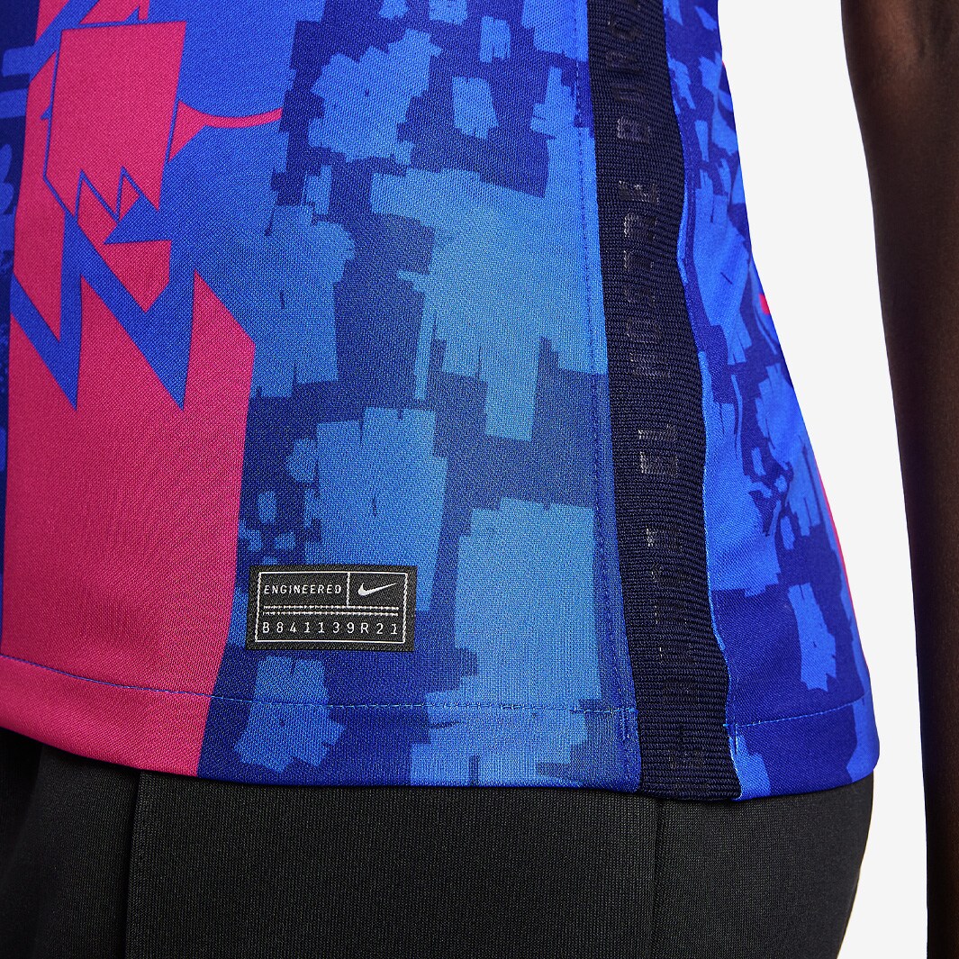Nike FC Barcelona 21/22 Womens Third Stadium SS Jersey