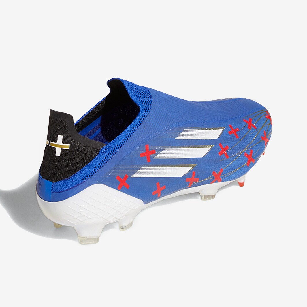 adidas X Speedflow+ FG 11/11 - Bold Blue/White/Vivid Red
