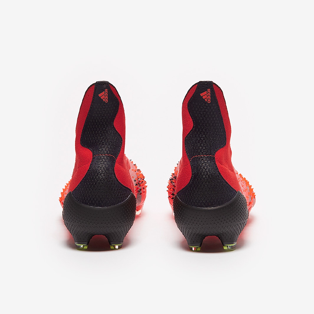 adidas Predator Freak+ FG - Red/Core Black/Solar Red - Mens Soccer
