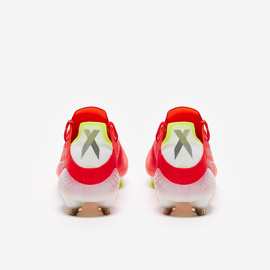 adidas X Speedflow レッド サッカーシューズ Adidas X Speedflow.1 FG Soccer Cleats Solar Red Men's 6.5