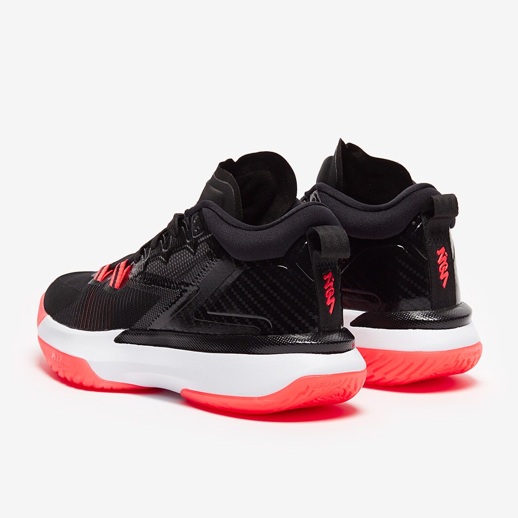 Jordan Zion 1 - Black/Bright Crimson/White - Mens Shoes | Pro