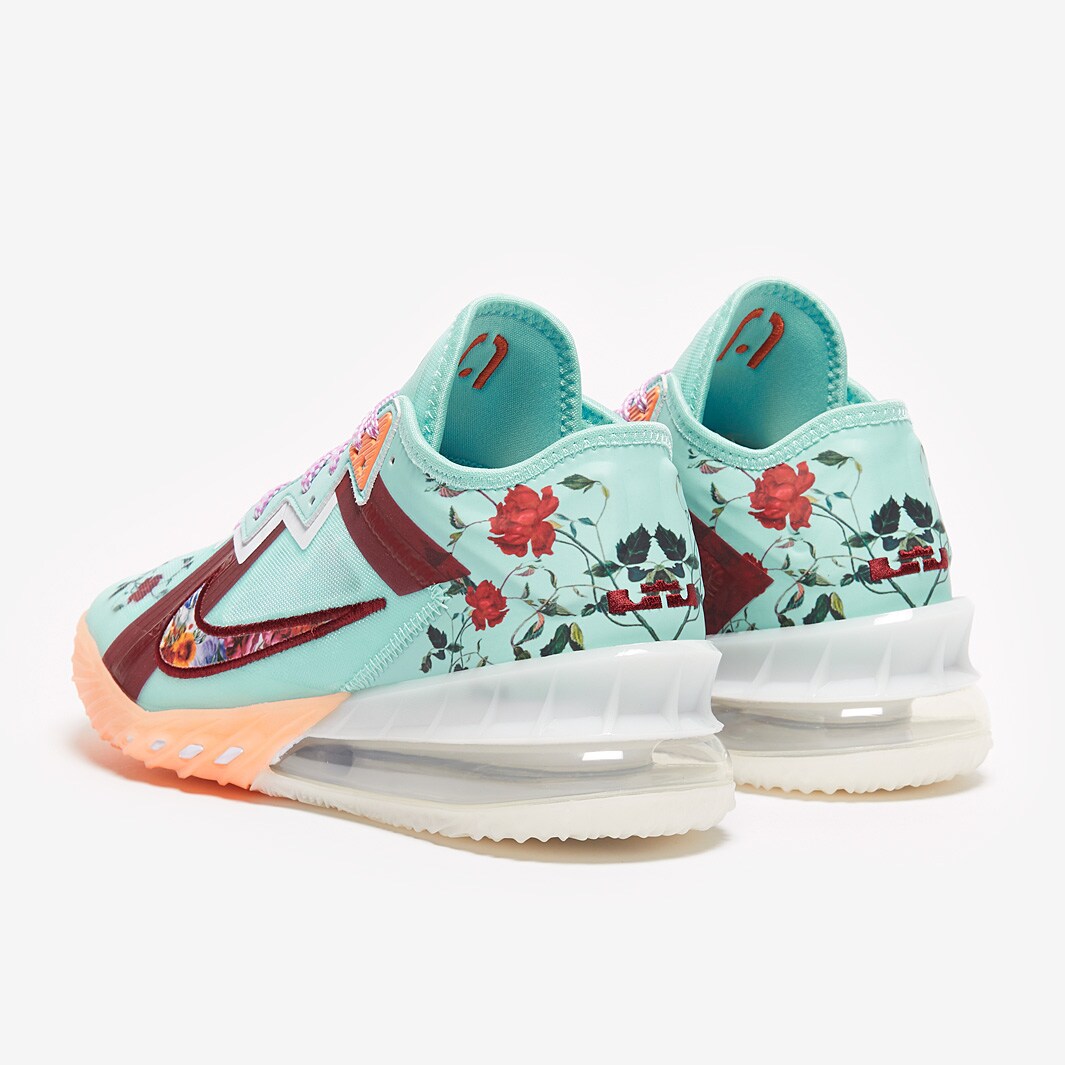 Nike Lebron 18 Low Copa/Team Red/Hyper Pink/White Mens Shoes