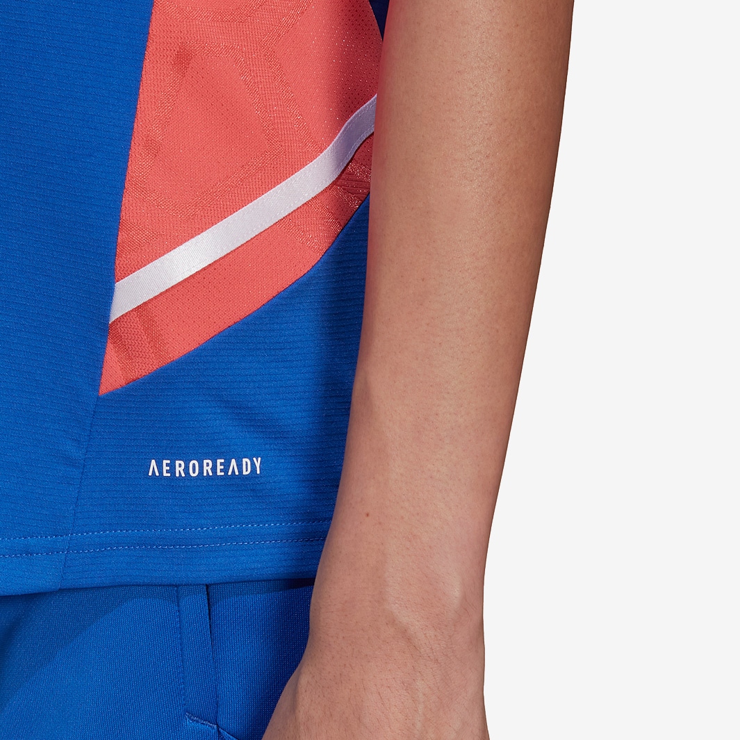 アディダス Adidas 【 Condivo 22 Predator Jersey Womens Women 】 レディース adidas Womens Condivo 22 Predator Jersey - Hi-Res Blue