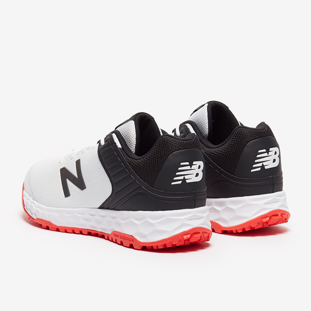 New Balance CK4020 Turf Shoe White/Black/Red Mens Shoes Pro