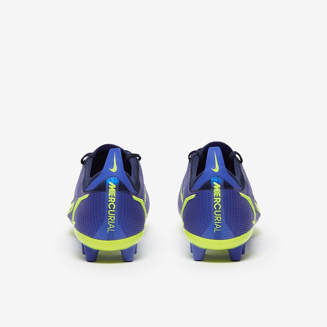 Football Boots Nike Mercurial Vapor 14 Elite AG Sapphire-Volt-Blue Void -  Fútbol Emotion