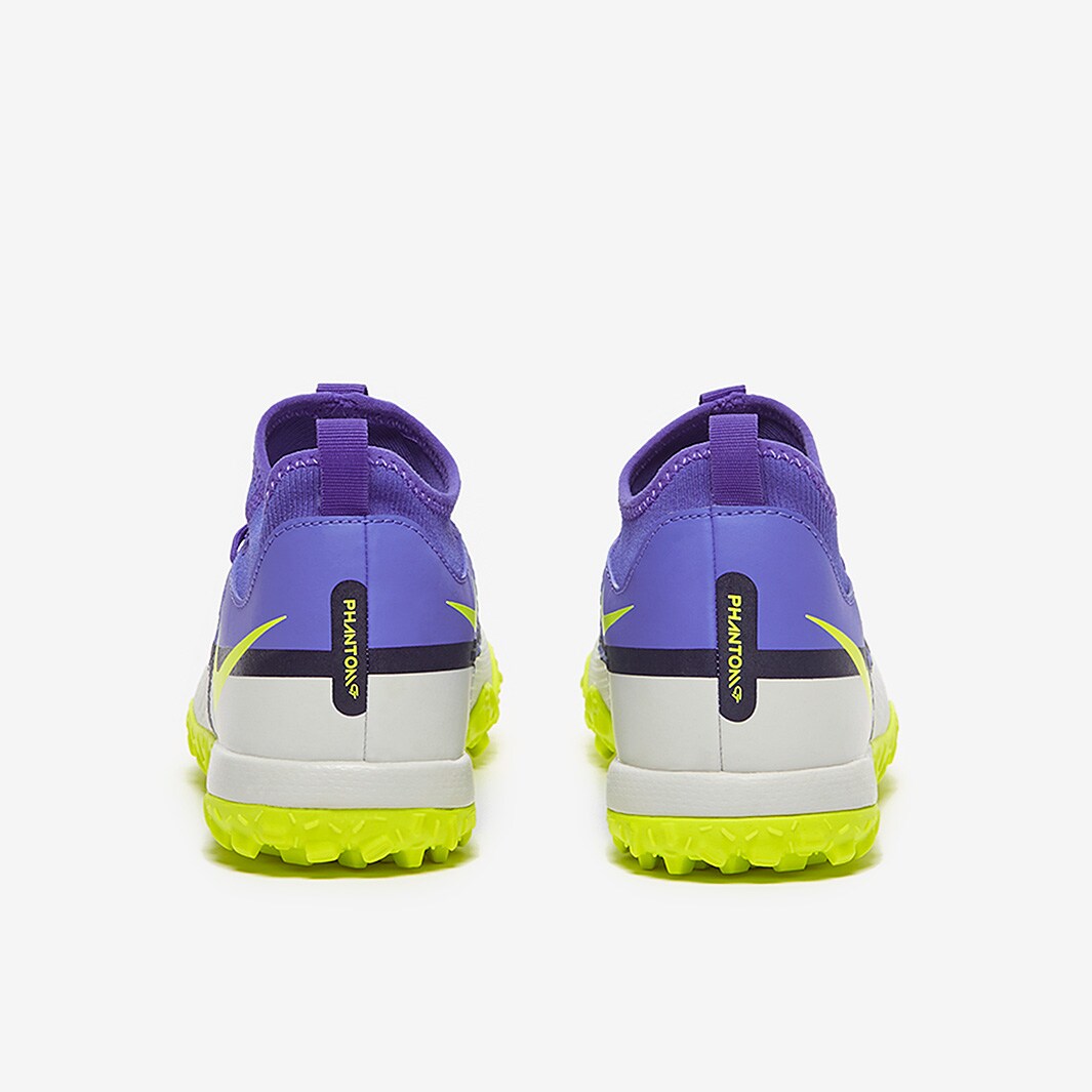Nike Kids Phantom GT II Academy DF TF - Sapphire/Volt/Grey