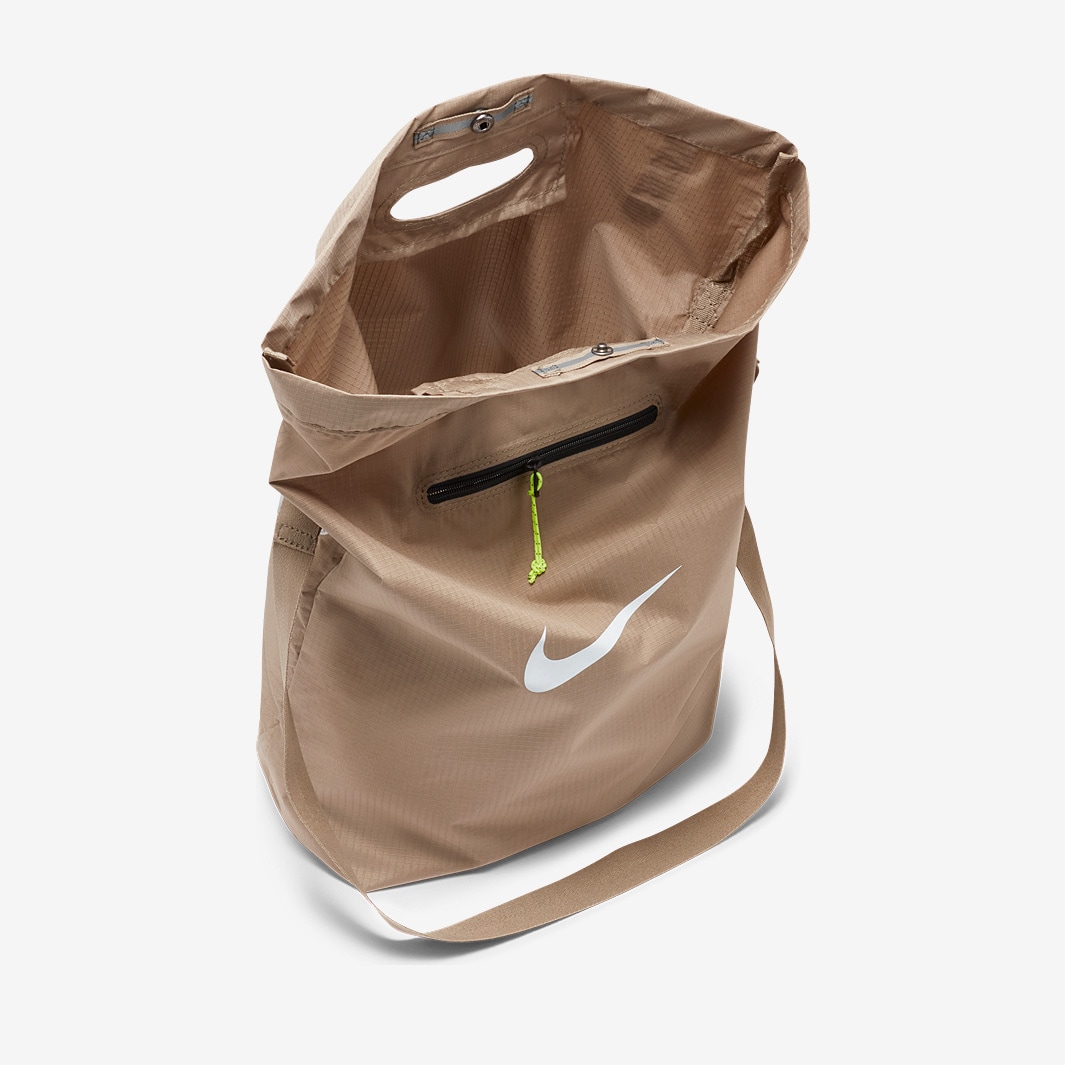 Nike Sportswear Stash Tote - Sandalwood/Sandalwood/White - Bags - Bags ...