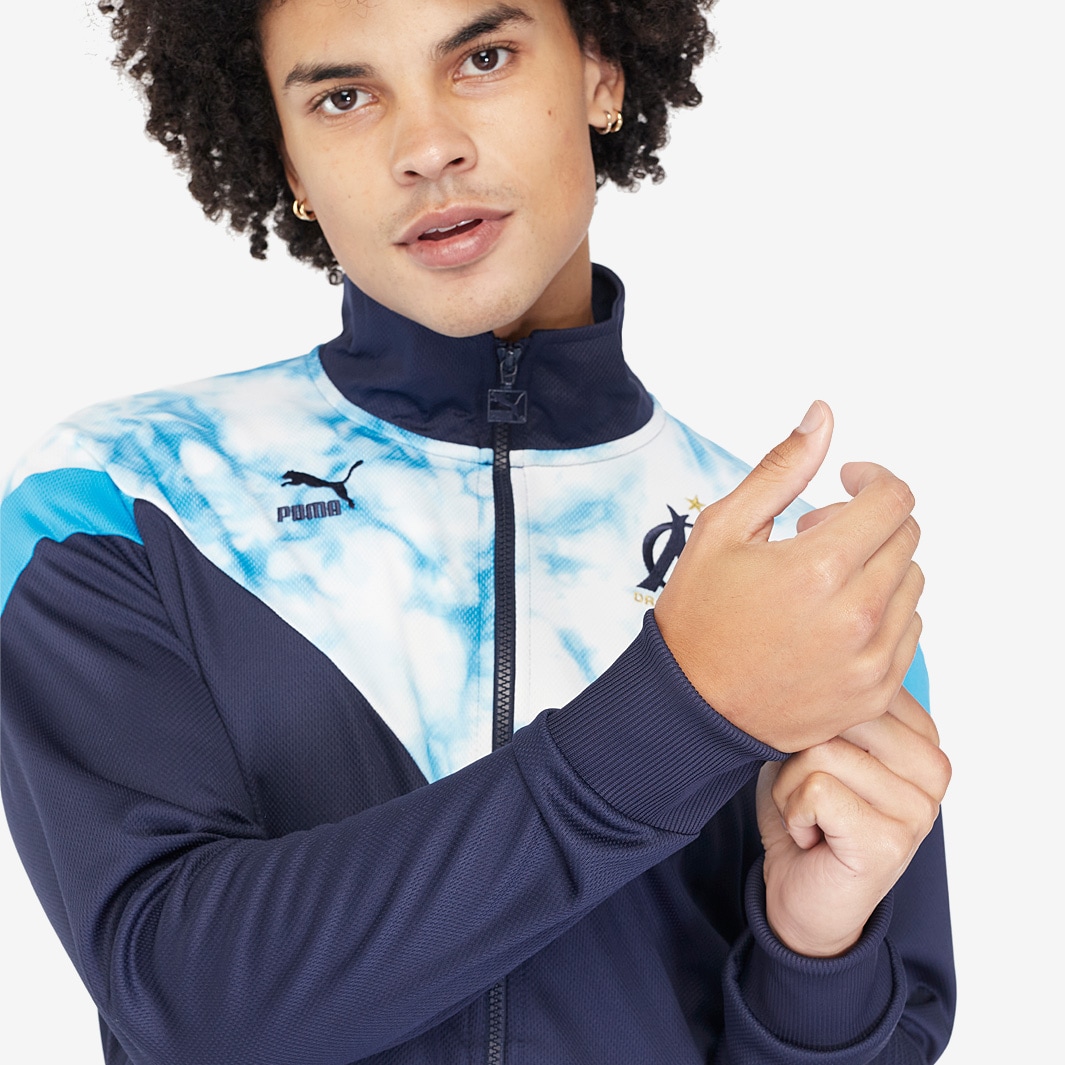 Puma Olympique Marseille 21/22 Iconic MCS Mesh Trainingsjacke