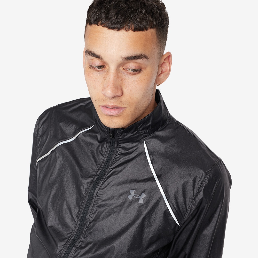 Under Armour Impasse Run 2.0 Jacket - Black/Black/Pitch Gray