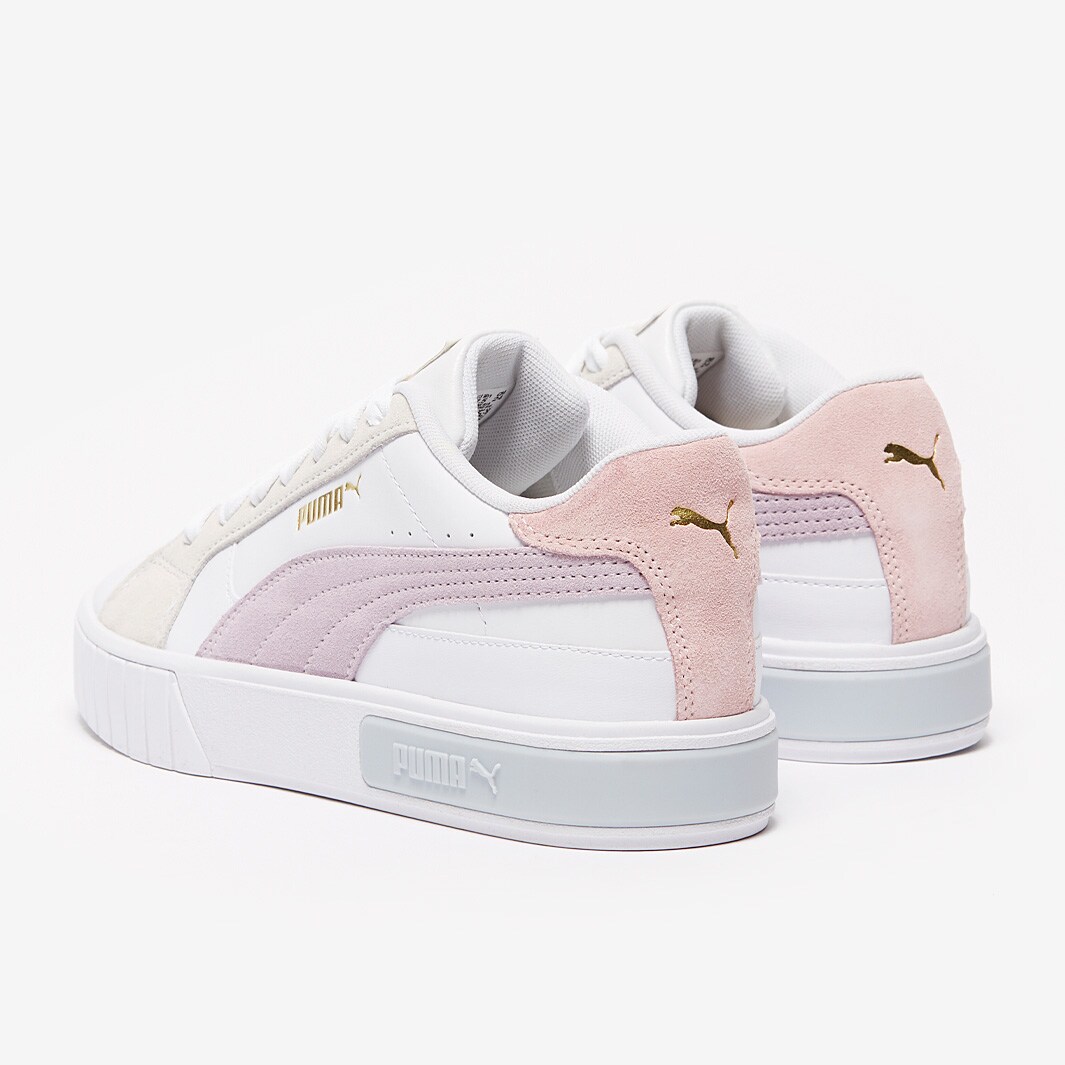 Puma Womens Cali Star Mix - Puma White-Arctic Ice-Lavender Fog - Trainers - Womens Shoes