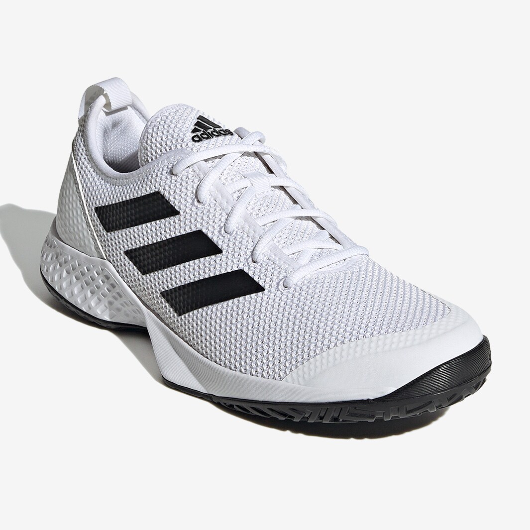 adidas CourtFlash White/Core Black Mens Shoes