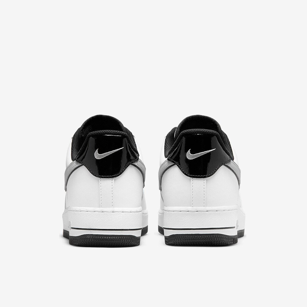 Nike Air Force 1 07 LV8 - White/White-Black-Wolf Grey - Trainers - Mens ...