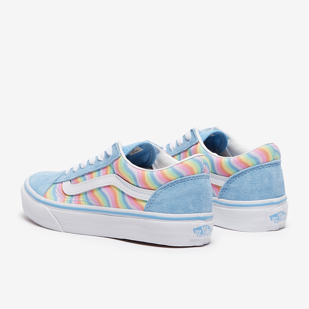 Vans UYWavey Rainbow Old Skool Alaskan Blue/True White