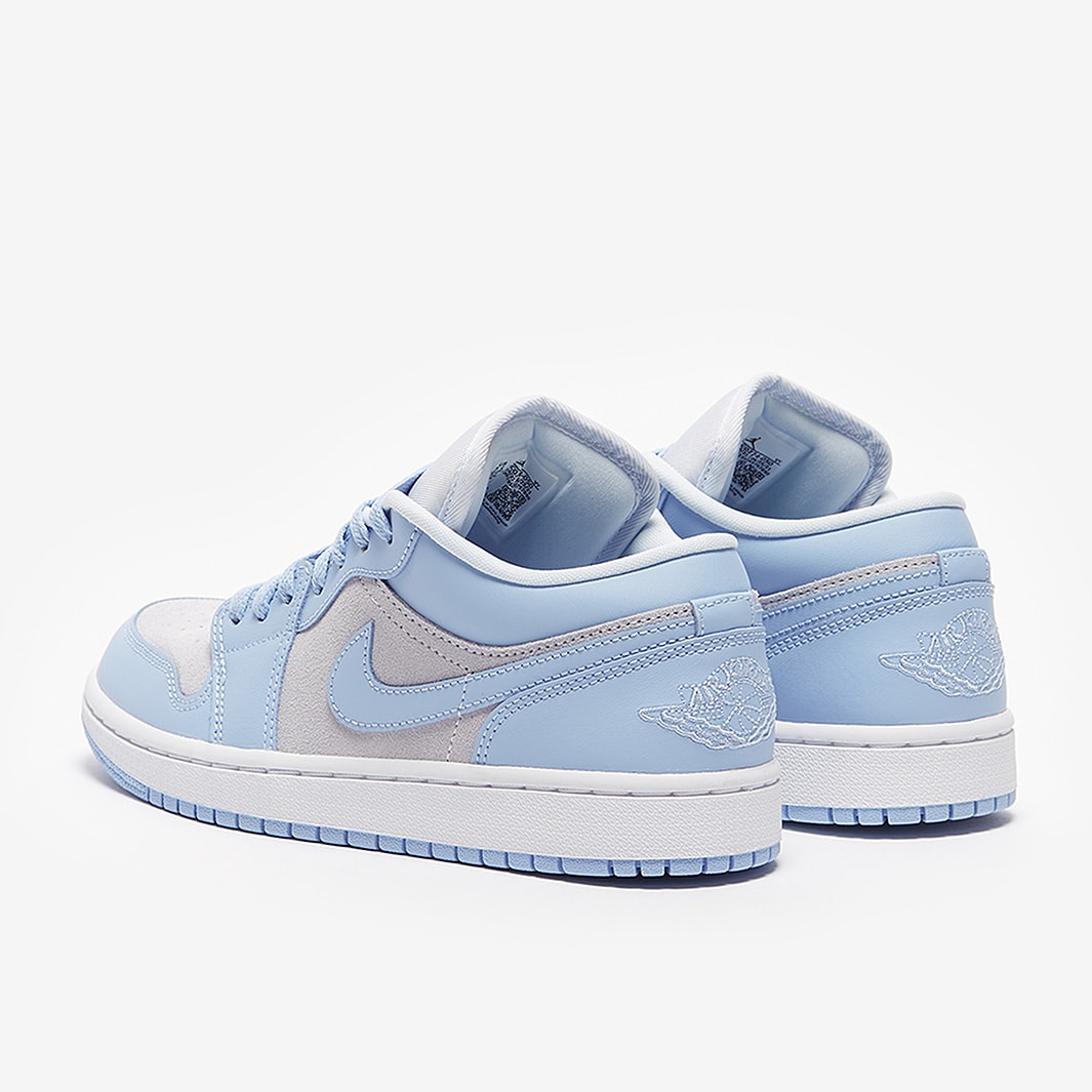 Womens Air Jordan Low University Blue Football Grey/Aluminum