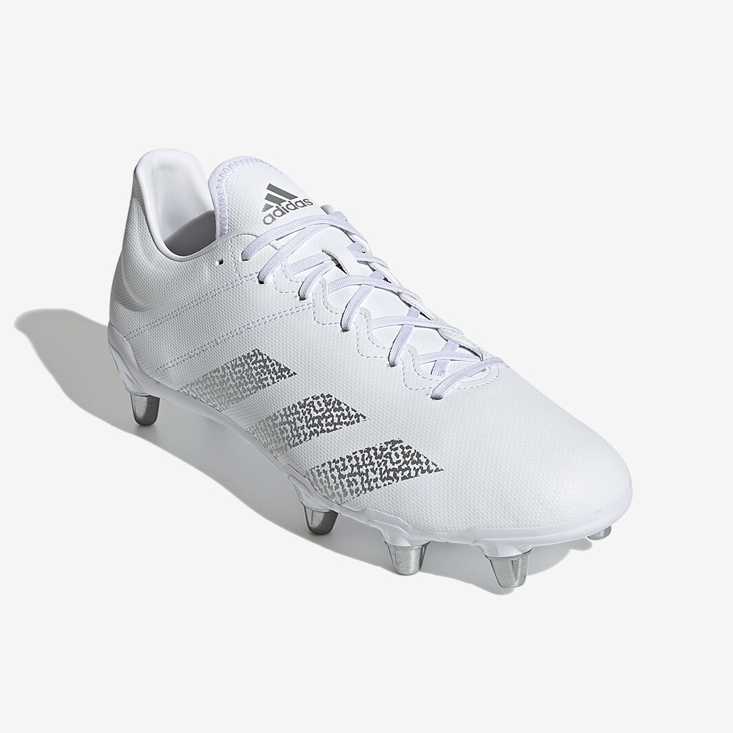 adidas Kakari SG - White/Silver/Grey - Mens Boots