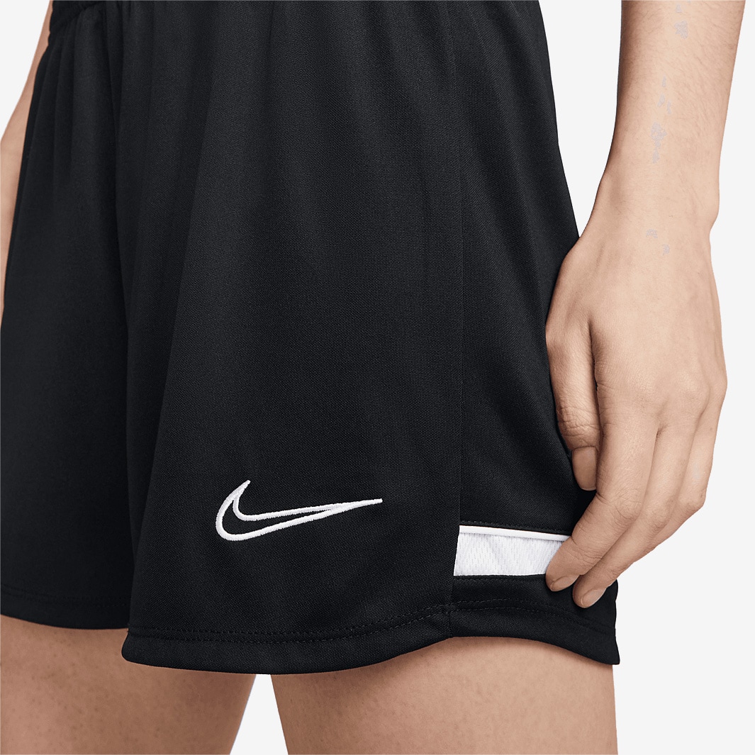 Nike Womens DF Academy Black/White/White - Shorts | 21 - Clothing Womens