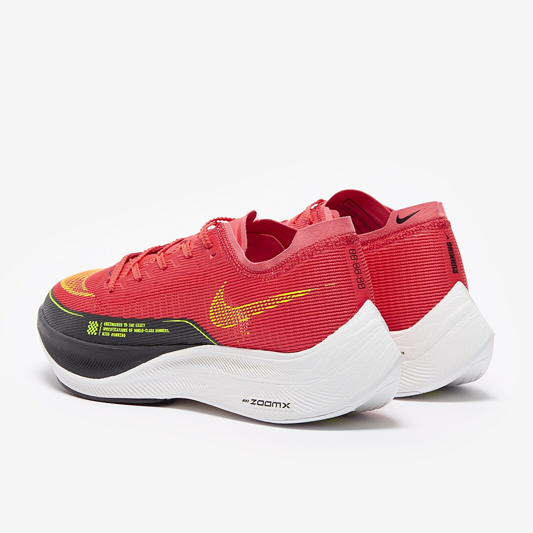 Nike ZoomX Vaporfly Next Percent 2 - Siren Red/Volt-Dk Smoke Grey - Mens Shoes | Pro:Direct Running