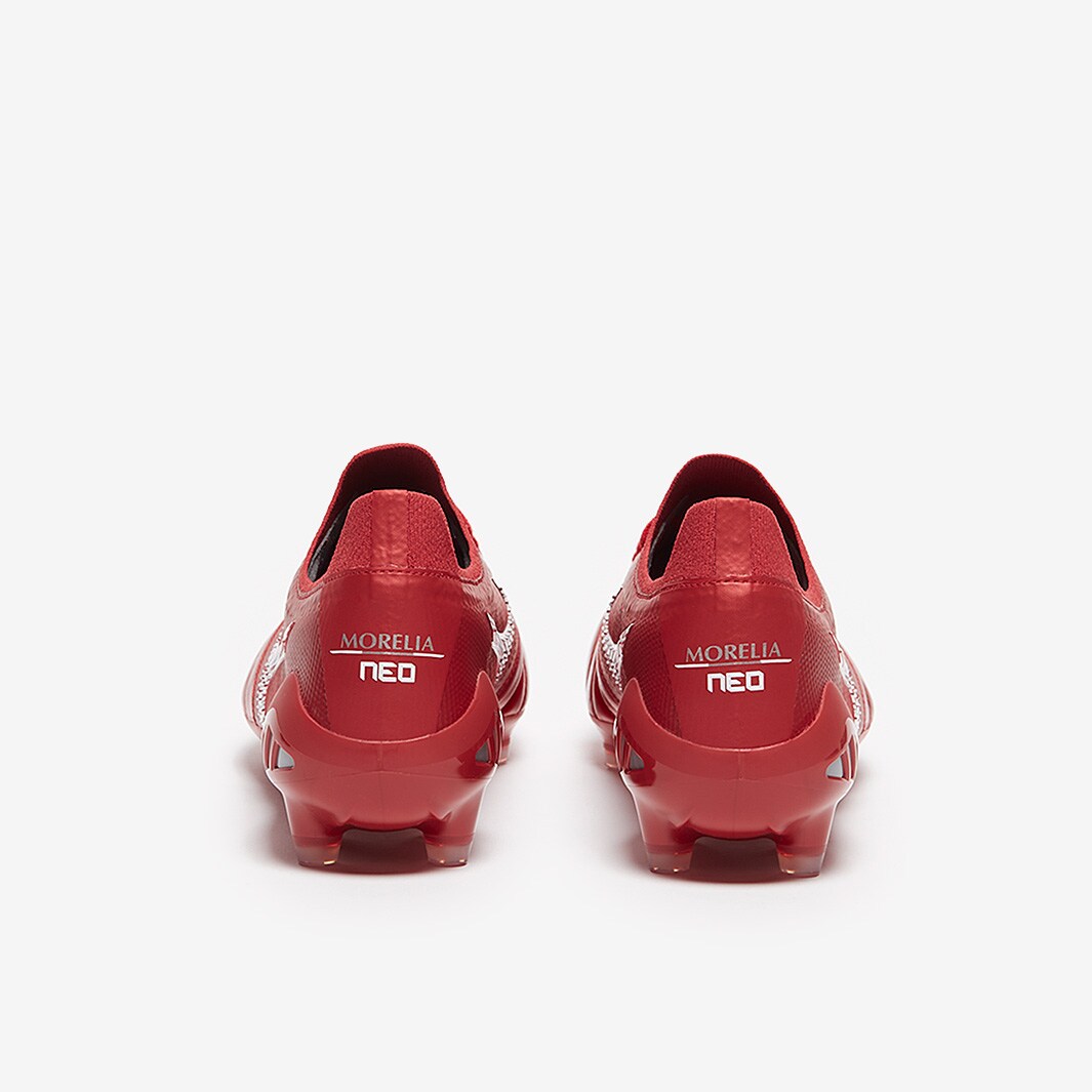 Mizuno Morelia Neo III ベータ レッド FG 26cm Mizuno Morelia Neo III ß Made In Japan FG - High Risk Red