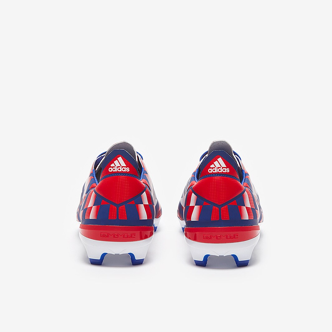 adidas Gamemode FG - White/Team Royal Blue - Mens Boots