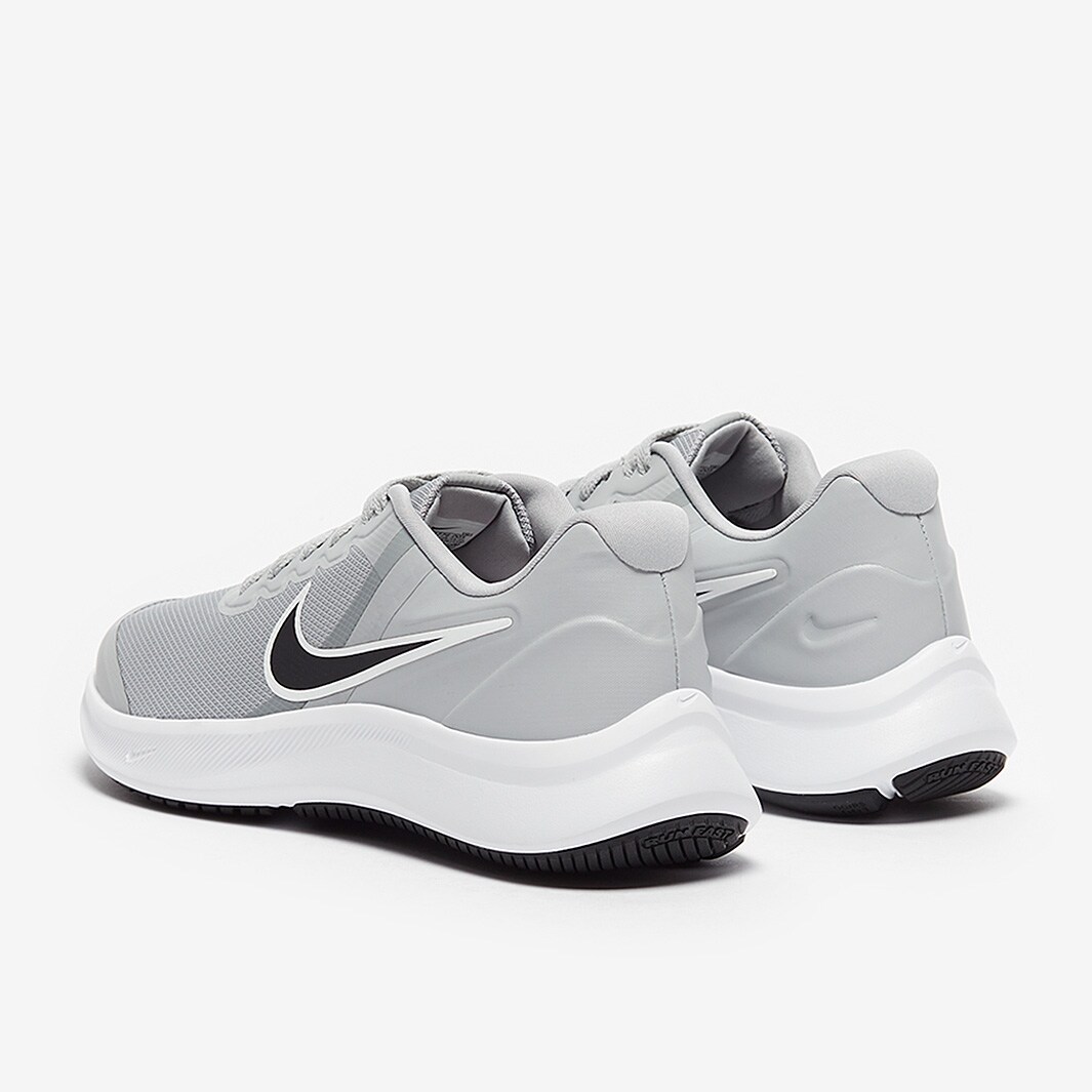 Nike Boys Star Runner 3 - Light Smoke Grey/White - Boys Shoes