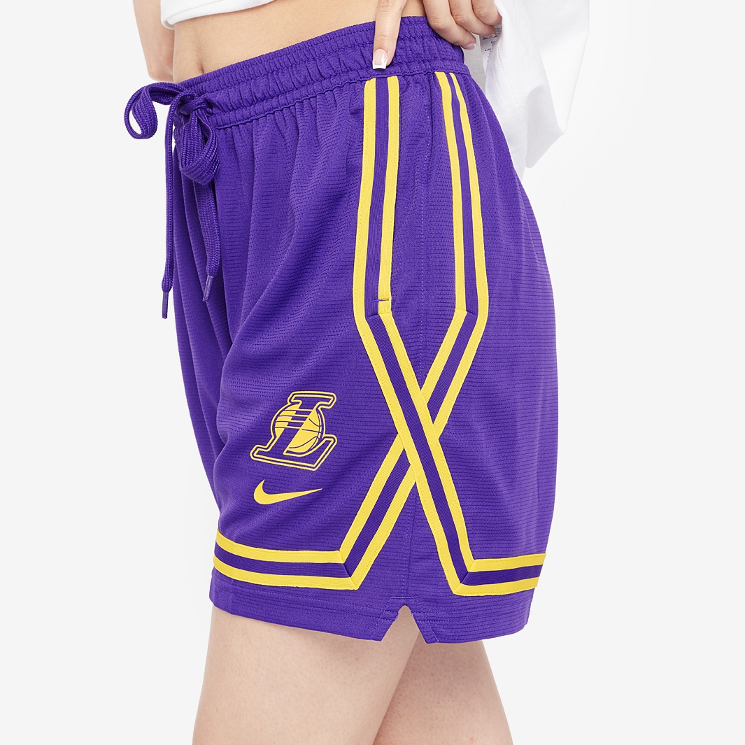 Nike Performance NBA LA LAKERS SHORT - Sports shorts - field  purple/amarillo/black/purple 