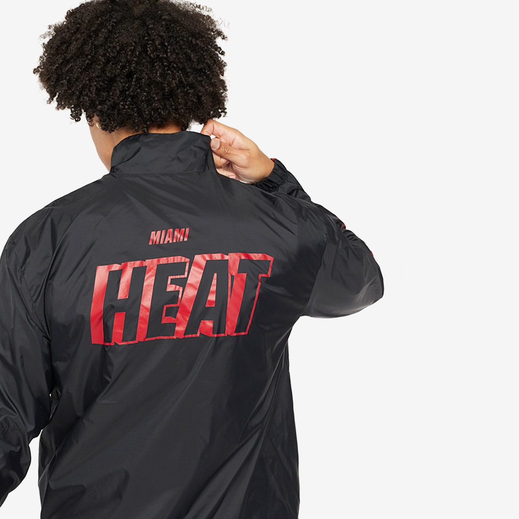 Nike NBA Miami Heat Courtside Tracksuit - Black/Tough Red/Black/Tough Red -  Mens Replica