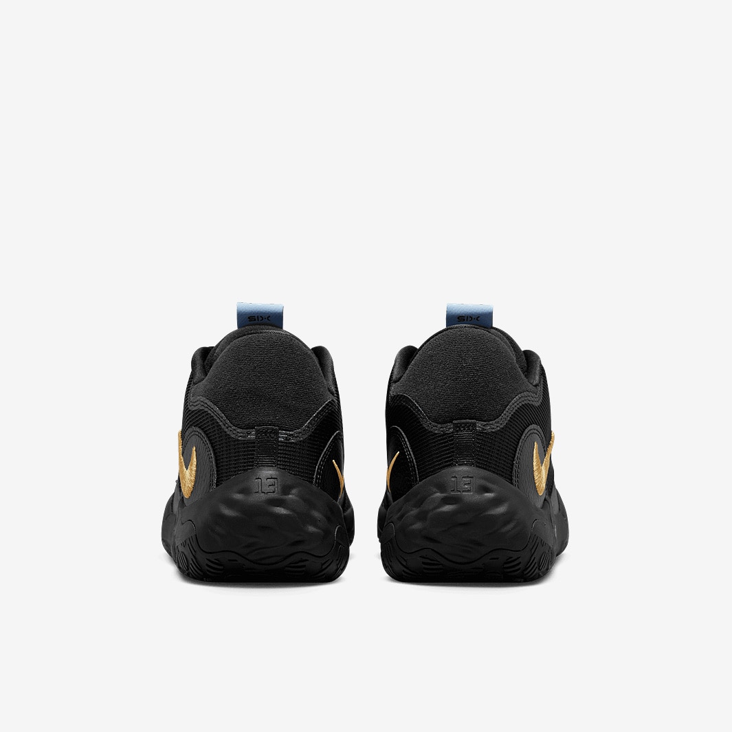 Nike PG 6 - Black/Metallic Gold/Celestine Blue - Mens Shoes