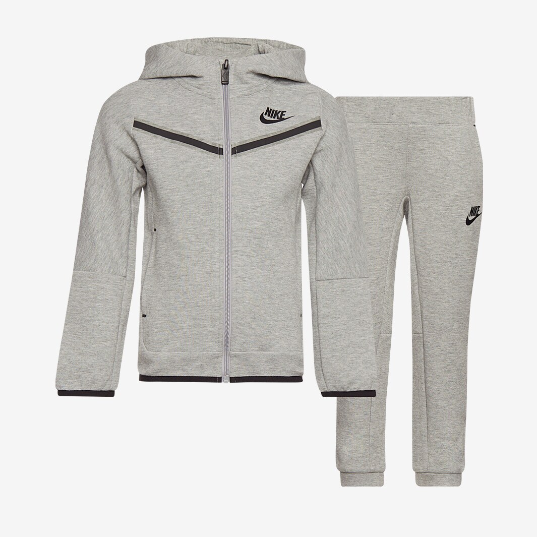 Nike Sportswear Younger Kids Tech Fleece Set (2-7 Yrs) - Dark Grey 