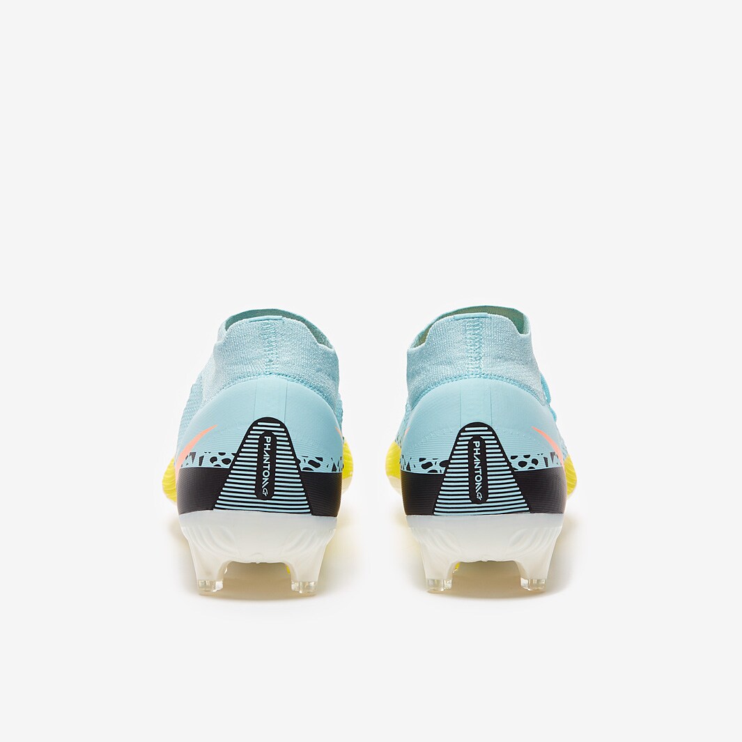 Nike Phantom GT II Pro DF FG - Glacier Ice/Black/Yellow