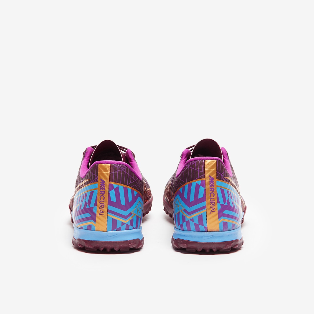 Buy Nike Jr. Zoom Mercurial Vapor 15 Academy KM TF dark beetroot/university  blue/vivid purple/metallic vivid gold from £52.00 (Today) – Best Deals on