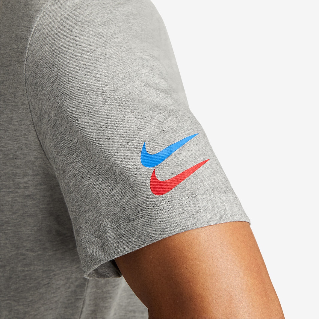 Nike FC Barcelona 22/23 Champions League Culers T-Shirt- Dunkelgrau Heather - Herren 