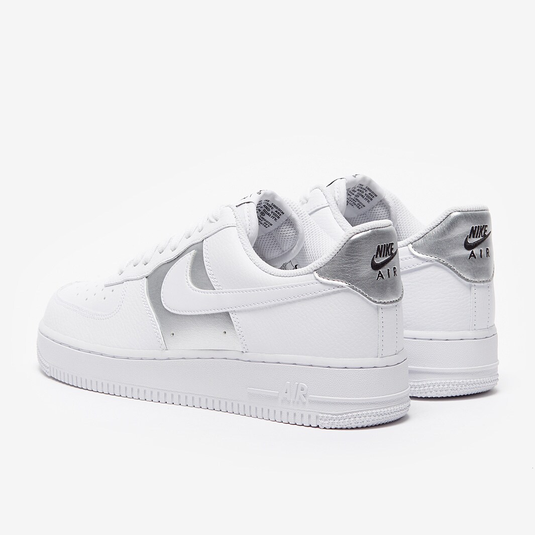 nike air force 1 womens silver