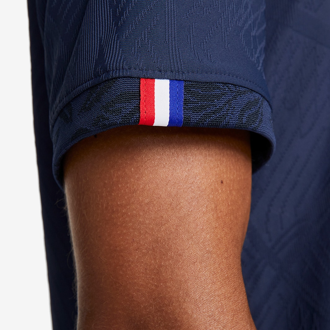 Nike France 22/23 Dri-Fit Adv Match SS Home Shirt - Midnight Navy ...